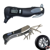 Digital Multifunction Tire Pressure Gauge With Flashlight